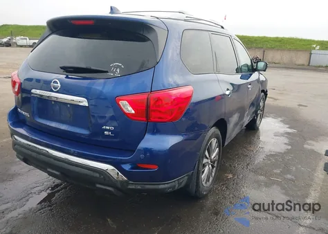 2019 Nissan Pathfinder Sl z USA, uszkodzony, nr VIN 5N1DR2MM7KC640817